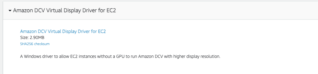 DCV Client Download Page