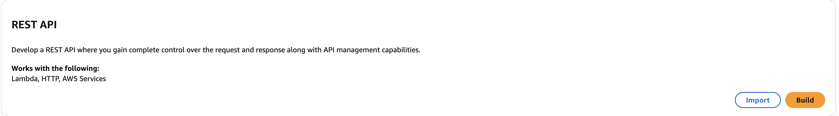 API Gateway Selection