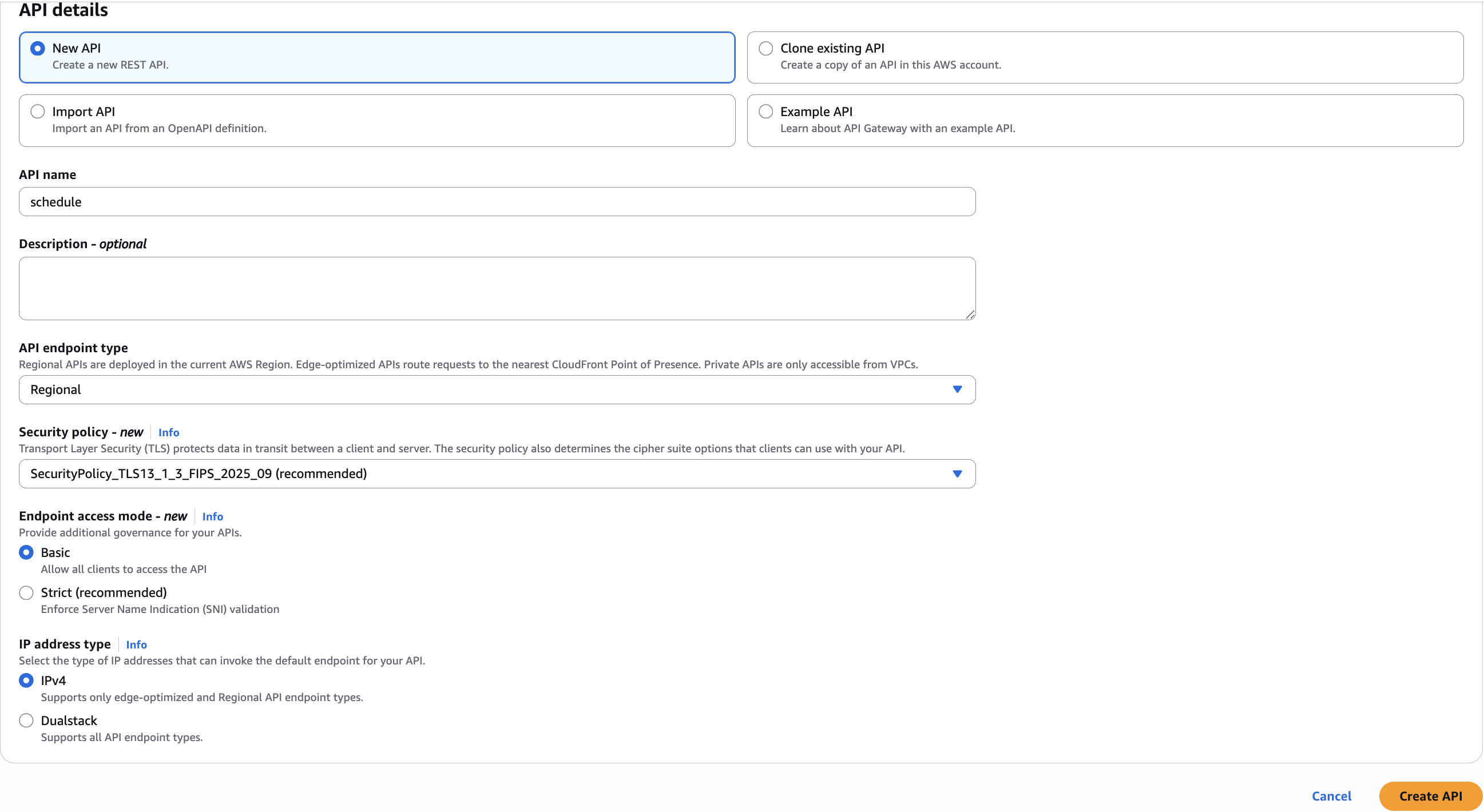 API Gateway Configuration